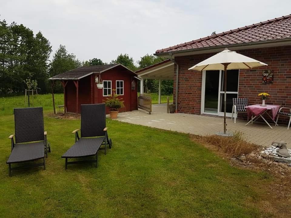 Ferienhaus Am Paradies Neuschoo Buitenkant foto