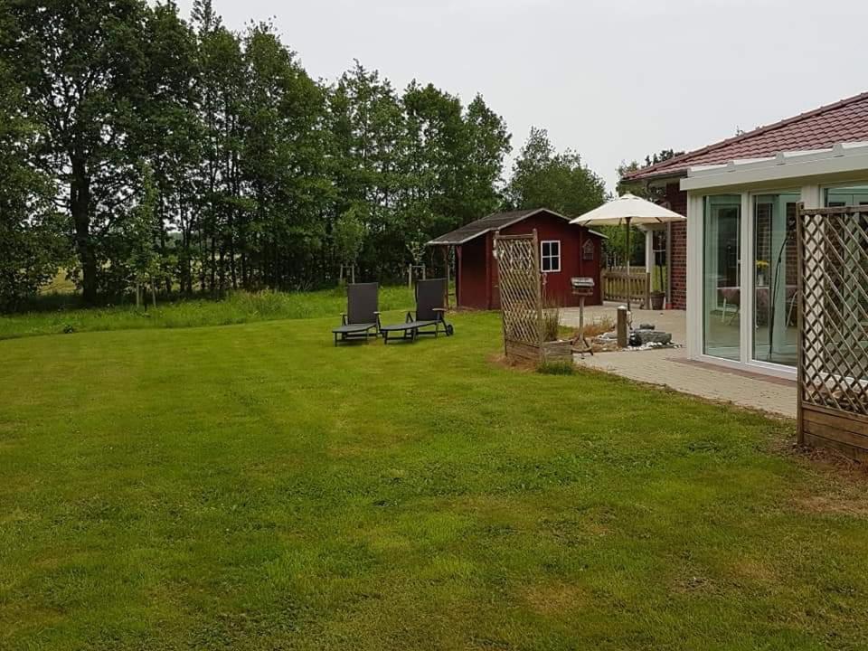 Ferienhaus Am Paradies Neuschoo Buitenkant foto